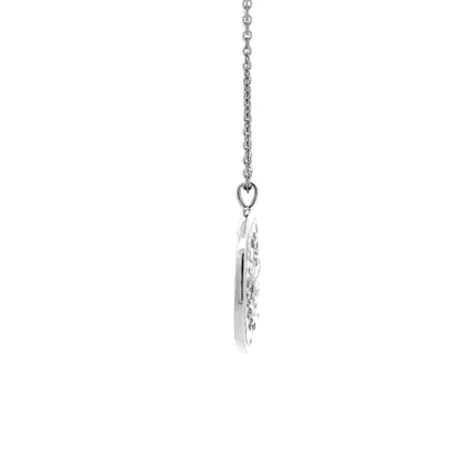 Coin necklace - silver | chain sold separately